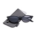 thumbnail image 1 of Designer Inspired Women Cat eye Sunglasses Cateye Retro Fashion Sunglasses for Women Vintage Sunglasses Small, 1 of 3