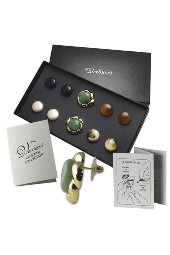 Designer Interchangeable Earrings Pierced