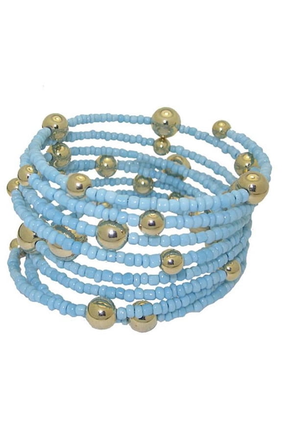 8988T MX Signature Collection Multi Strand Bracelet Blue
