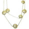 thumbnail image 1 of Designer Jewelry 9960-36 MX Signature Collection wholesale necklace in Brushed Gold, 1 of 1
