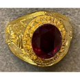 thumbnail image 1 of Designer Jewelry ARMY US Army Ring with ruby, 1 of 1