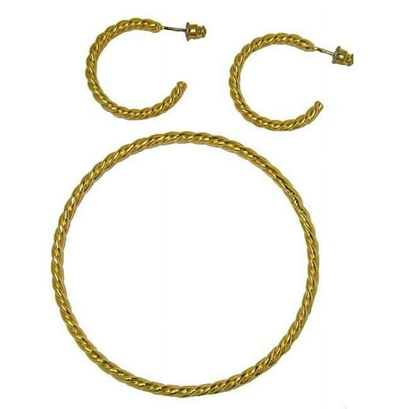 Designer Jewelry Bracelet & Earring Sets Elegant Twist