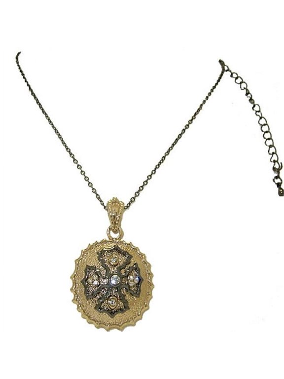 Designer Necklace adjustable Chain maltese cross