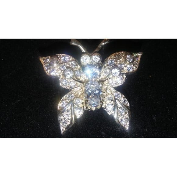 Designer Jewelry JF105S Butterfly in 925 Sterling Silver