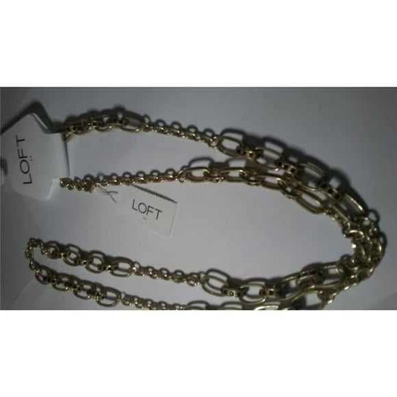 Designer Jewelry  Loft Necklace Bronze with Black Crystal