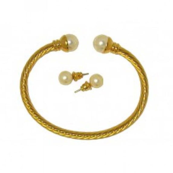 Designer Jewelry RM301P Bracelet & Earring Sets Elegant Bracelet Pearl