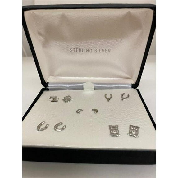 Designer Jewelry SSE5 Sterling Silver 925 Earrings in Gift Box NWT