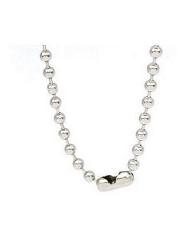 STAINLESS STEEL NECKLACE 30 ichh bead chain