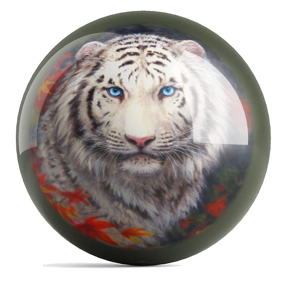 Designer Kayomi Harai White Tiger Undriilled Bowling Ball