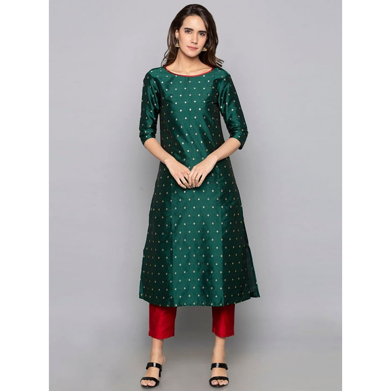 Silk stylish kurtis cheap