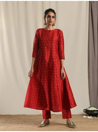Silk designer kurti hot sale