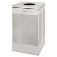 thumbnail image 1 of Designer Line Silhouettes Receptacle, Steel, 20gal, Silver Metallic, 1 of 5