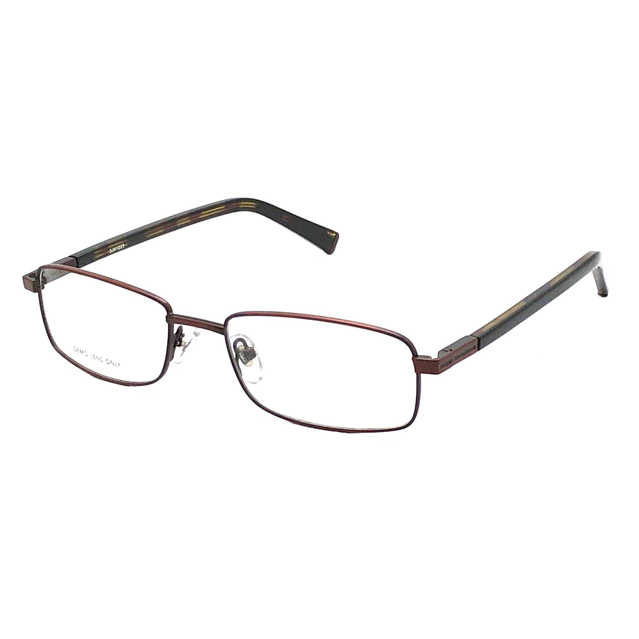 Designer Looks for Less Men's Prescription Eyeglasses, FM9210, Dark ...
