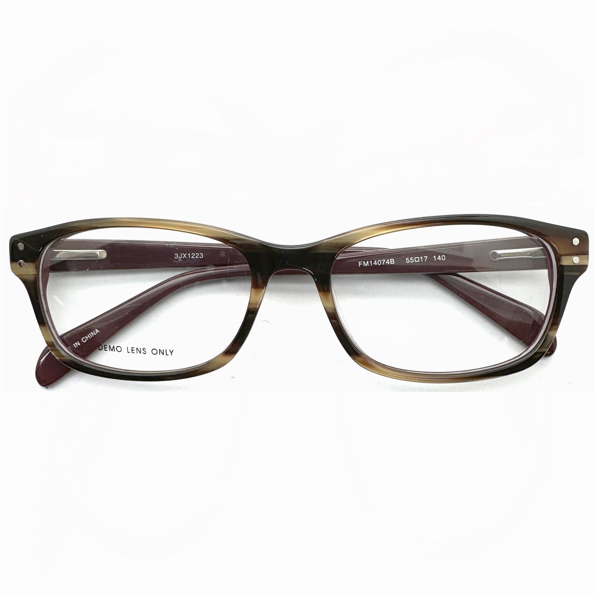 Designer Looks for Less Women's Prescription Eyeglasses, FM14074, Brown