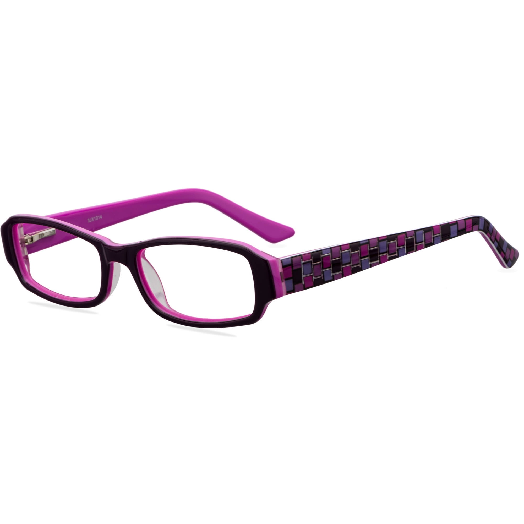 Designer Looks for Less Youth Prescription Eyeglasses, FM13047, Purple