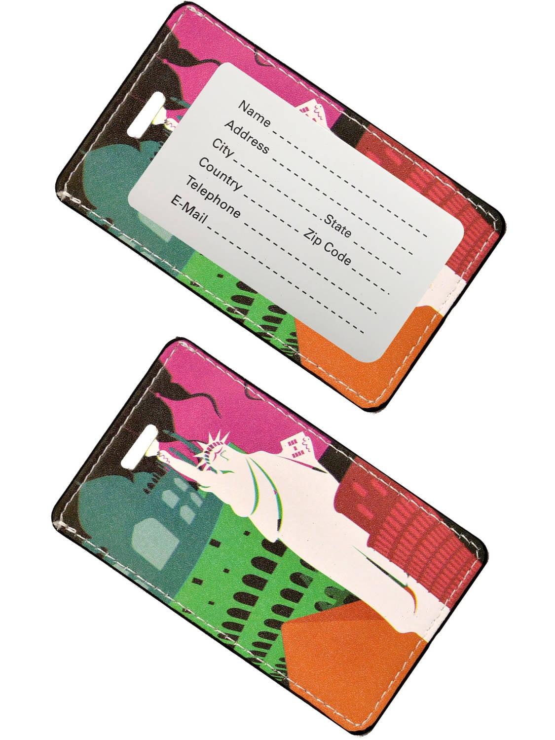 Designer Luggage Tag, 2pk TR1280