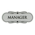 thumbnail image 1 of Designer Manager Sign(Lt Gray) - Medium, 1 of 6