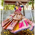 thumbnail image 1 of Designer Navaratri Lehenga Choli For Women Party Wear Bolywood Lengha Sari,Indian Wedding Wear Printed Custom Stitched Beautiful Lehenga, 1 of 10