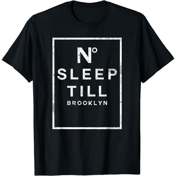 Designer No sleep til brooklyn mens ladies youth t shirt