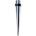 thumbnail image 1 of Designer Non Metal Acrylic Uv Men's Layered Expander Spike W 2 O-Rings 2G (6.5Mm) 50Mm Long Ex Made In China -Jewelry By Sweet Pea Creations, 1 of 2