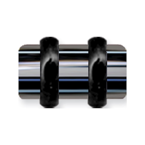 Designer Non Metal Acrylic Uv Sensitive Layered Plug (Racer Stripes) Mens Colors W Flat Ends Made In China -Jewelry By Sweet Pea Creations