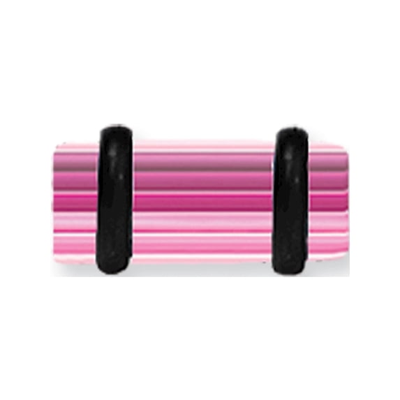 Designer Non Metal Acrylic Uv Sensitive Layered Plug W 2 Black O-Rings 4G (5.2Mm) 1/2 (13M Made In China -Jewelry By Sweet Pea Creations