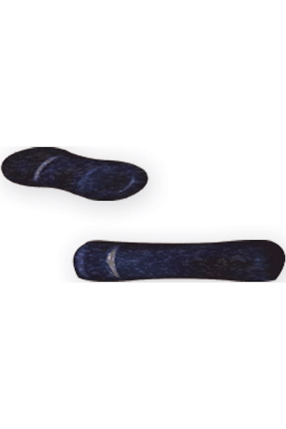 Designer Non Metal Natural Stone Plug W Flares 10G (2.6Mm) Flared Ends Goldstone Blue Made In China -Jewelry By Sweet Pea Creations