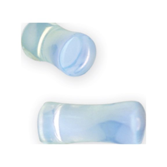 Designer Non Metal Natural Stone Plug W Flares 4G (5.2Mm) Flared Ends Opal Made In China -Jewelry By Sweet Pea Creations