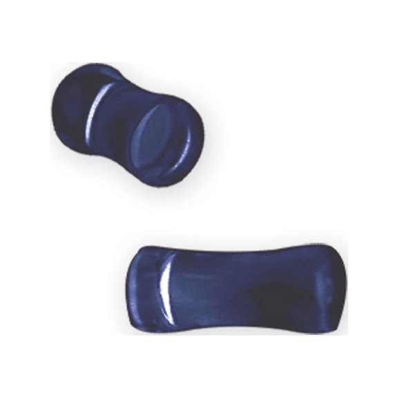 Designer Non Metal Natural Stone Plug W Flares 4G (5.2Mm) Flared Ends Sodalite Made In China -Jewelry By Sweet Pea Creations