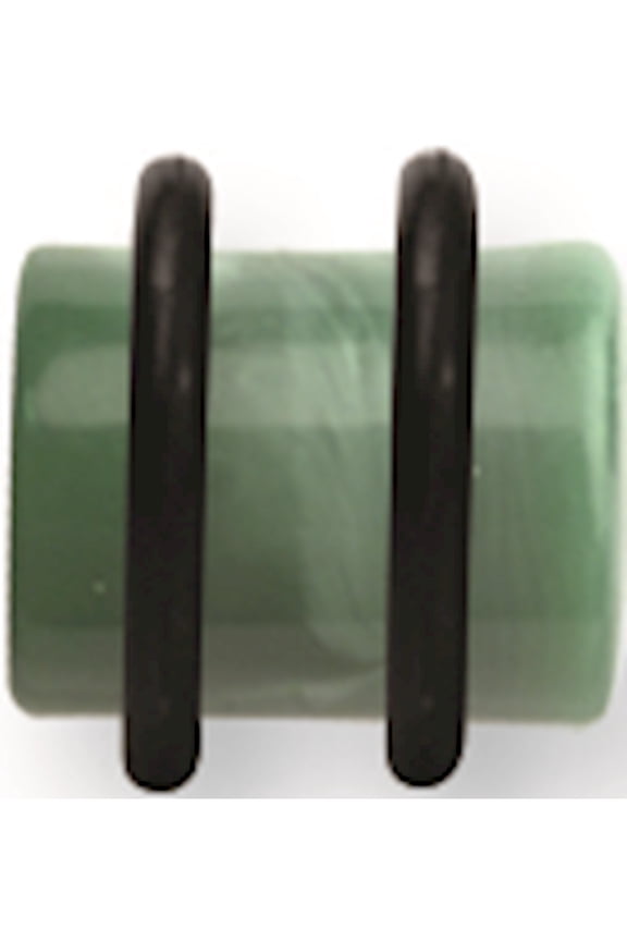 Designer Non Metal Polyester Faux Organic Stone Plugs 00G (9.2Mm) 3/8 Long (10Mm) Plug Made In China -Jewelry By Sweet Pea Creations