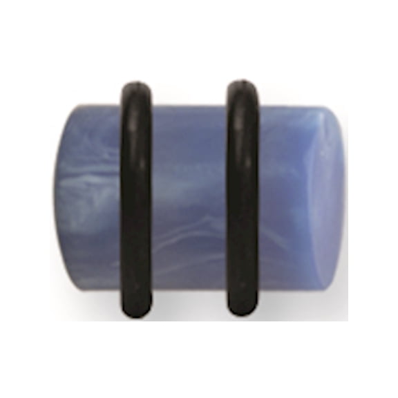 Designer Non Metal Polyester Faux Organic Stone Plugs 00G (9.2Mm) 3/8 Long (10Mm) Plug Made In China -Jewelry By Sweet Pea Creations