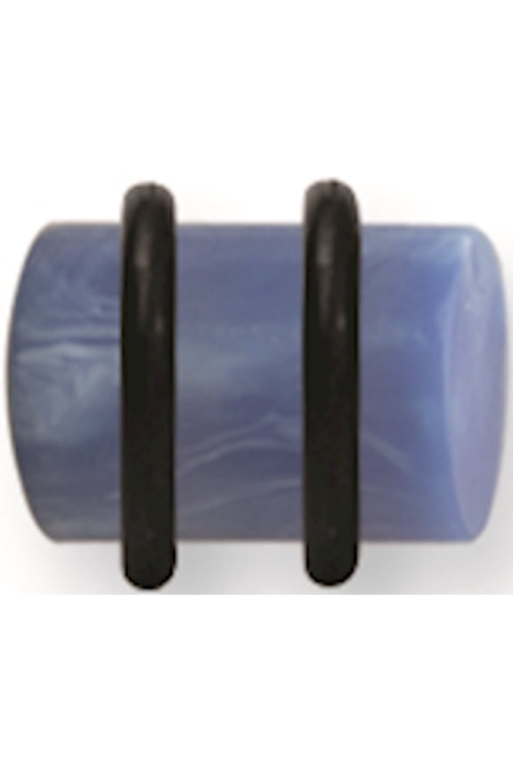 Designer Non Metal Polyester Faux Organic Stone Plugs 00G (9.2Mm) 3/8 Long (10Mm) Plug Made In China -Jewelry By Sweet Pea Creations