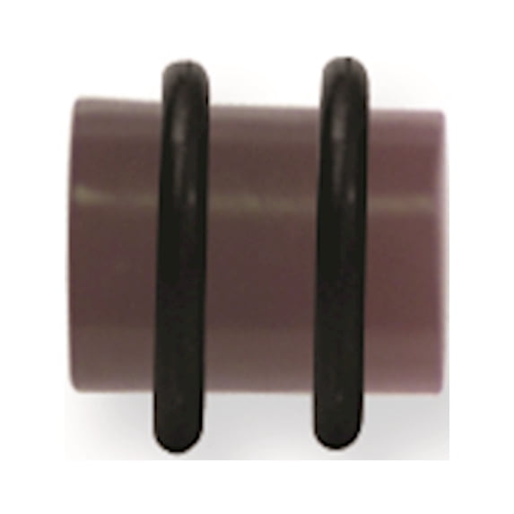 Designer Non Metal Polyester Faux Organic Stone Plugs 0G (8.2Mm) 3/8 Long (10Mm) Plug Made In China -Jewelry By Sweet Pea Creations