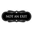 thumbnail image 1 of Designer Not An Exit Sign(Black) - Large, 1 of 6