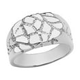 thumbnail image 1 of Designer Nugget Ring in Sterling Silver (4), 1 of 1