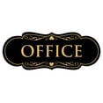 thumbnail image 1 of Designer Office Sign(Black Gold) - Medium, 1 of 6
