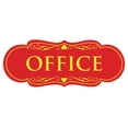 thumbnail image 1 of Designer Office Sign(Red/Yellow) - Medium, 1 of 6