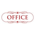 thumbnail image 1 of Designer Office Sign(White/Red) - Large, 1 of 6