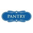 thumbnail image 1 of Designer Pantry Sign (Blue) - Small, 1 of 5