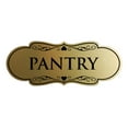 thumbnail image 1 of Designer Pantry Sign (Brushed Gold) - Medium, 1 of 5