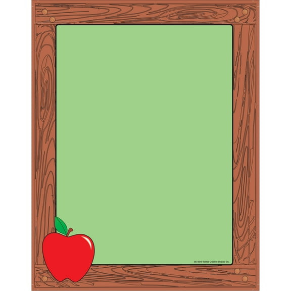 SHAPES ETC. Designer Paper - Chalkboard (50 Sheet Package)
