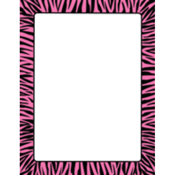 SHAPES ETC. Designer Paper - Pink-O-Ween Black and Pink Scary Stripe (50 Sheet Package)