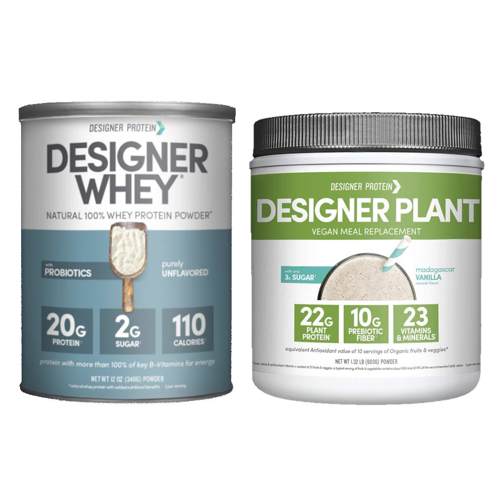 Designer Plant Meal Replacement Madagascar Vanilla (600g) + Whey