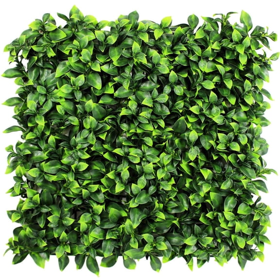 Designer Plants USA 40" Artificial Jasmine Green Wall in Plastic