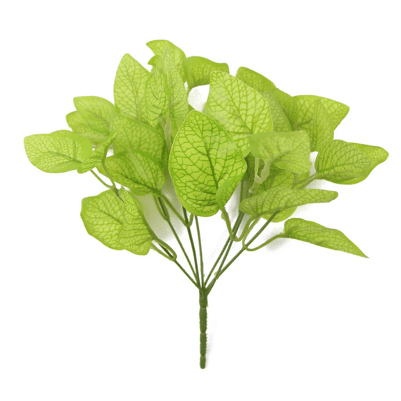 Designer Plants USA Artificial Philodendron Golden Leaf Bush 11"