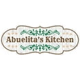 thumbnail image 1 of Designer Plus Abuelita's kitchen Door or Wall Sign | Funny Spanish Signs For Stores & Businesses - Large, 1 of 9