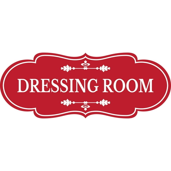 Designer Plus Dressing Room Wall or Door Sign | Business and Workplace Signage - Large
