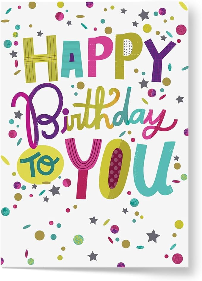 Designer Pop!, Birthday Pop-Up Greeting Card – “Happy Birthday to You ...