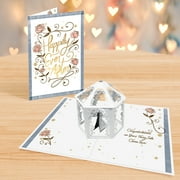 Designer Pop!, Wedding Greeting Card   Happily Ever After and 3D Gazebo Wedding 1 Card with Envelope