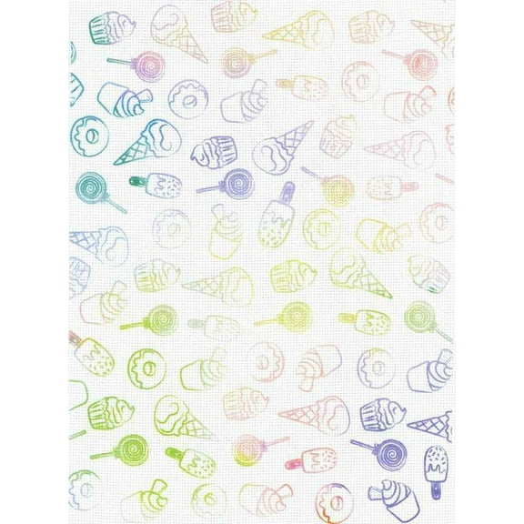 Designer Printed AIDA Canvas 18ct KD-116